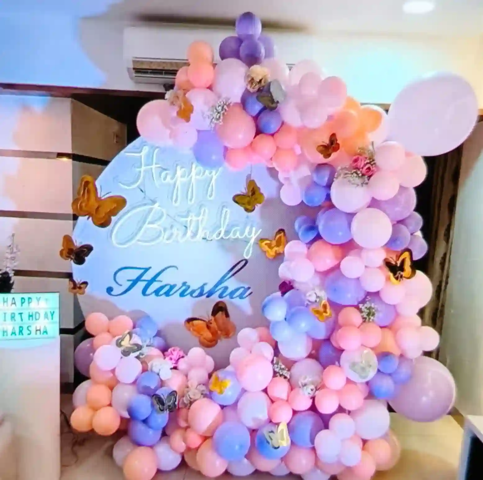 Enchanted Butterfly Birthday Setup